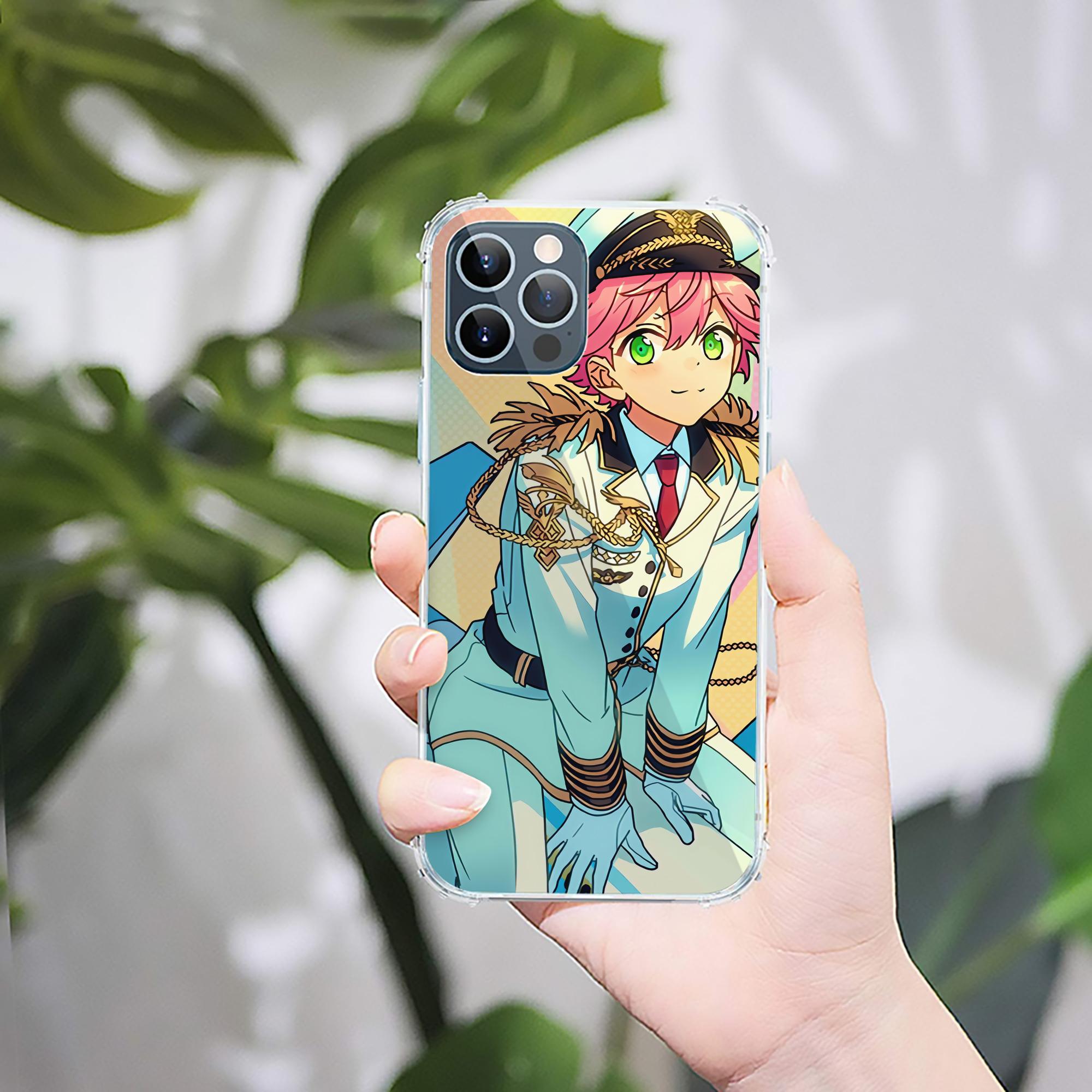 （画像用） あんさんぶるスターズ! Ensemble Stars 【iPhone 12シリーズ対応】透明スマホケース（クリアソフトケース）